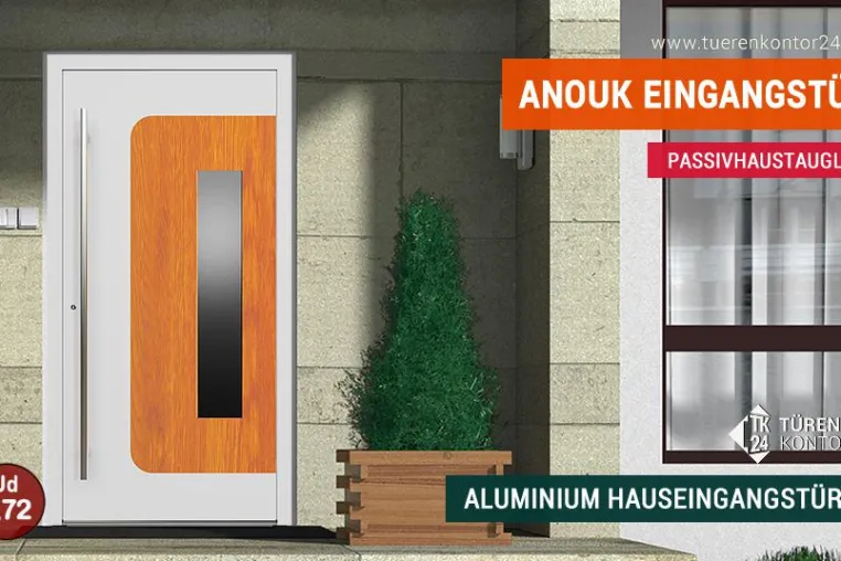Anouk Aluminium Haustür ab sofort bei Türenkontor24 erhältlich Bild: Anouk Aluminium Haustür ab sofort bei Türenkontor24 erhältlich