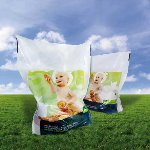 alesco präsentiert kompostierbare Biofolien auf der interpack 2008 Bild: alesco präsentiert kompostierbare Biofolien auf der interpack 2008