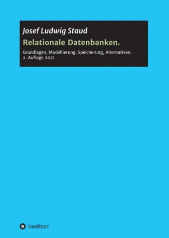 Bild: Relationale Datenbanken - Sachbuch rund um Datenmodellierung und Datenbankdesign