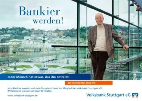 Bild: JoussenKarliczek startet Fusions-Kampagne für die neue Volksbank Stuttgart eG