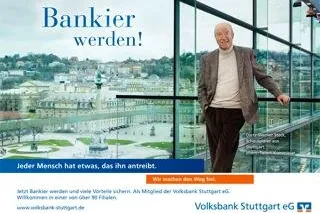 Bild: JoussenKarliczek startet Fusions-Kampagne für die neue Volksbank Stuttgart eG