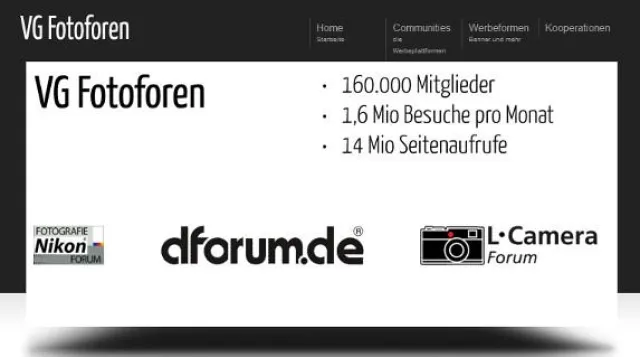 Bild: Foto-Markencommunities gründen "Vermarktungsgemeinschaft Fotoforen"
