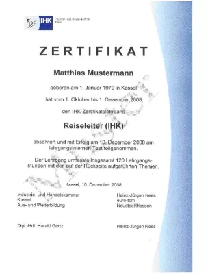 IHK Weiterbildung zum Reiseleiter - Start der zweiten Runde Bild: IHK Weiterbildung zum Reiseleiter - Start der zweiten Runde