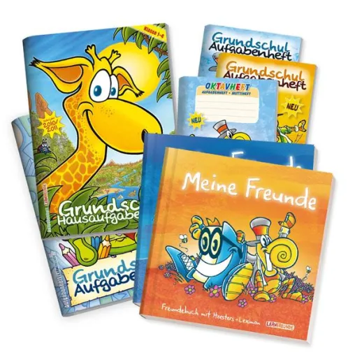 Neue Kindermarke aus dem Häfft-Verlag: Auf ins Abenteuer „Schule” mit den Lernfreunden Bild: Neue Kindermarke aus dem Häfft-Verlag: Auf ins Abenteuer „Schule” mit den Lernfreunden