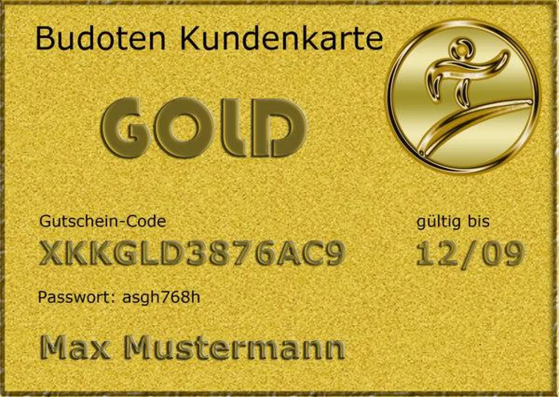 Budoten Kampfsport Shop Kundenkarte