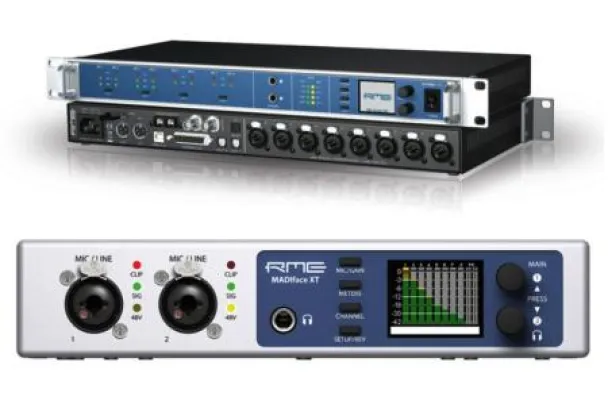 Bild: Weltpremiere: RME zeigt USB 3.0/PCI-EX Audio-Interface MADIface XT & Mic-Preamp Octamic XTC auf Musikmesse