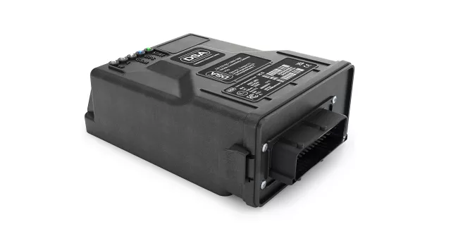 Bild: Vernetzte Fahrzeugflotte mit DSA Vehicle Connectivity Gateway VCG, Transformation der Microsoft Campusflotte