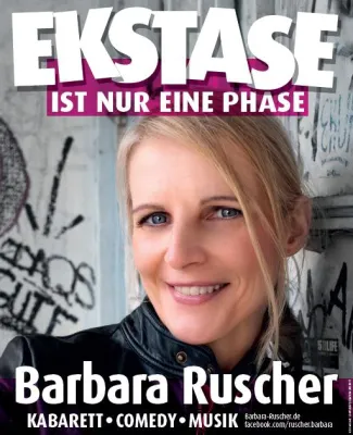 Bild: Berlin-Premiere: Barbara Ruscher mit "Ekstase ist nur eine Phase" in den Wühlmäusen am 11. Juli 2017