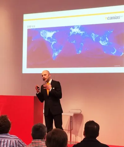 Bild: ERP-Plattform caniasERP auf den Synergy Days 2016 in Polen