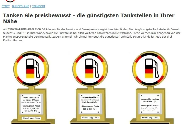 Wo tanken in Deutschland am günstigsten ist Bild: Wo tanken in Deutschland am günstigsten ist
