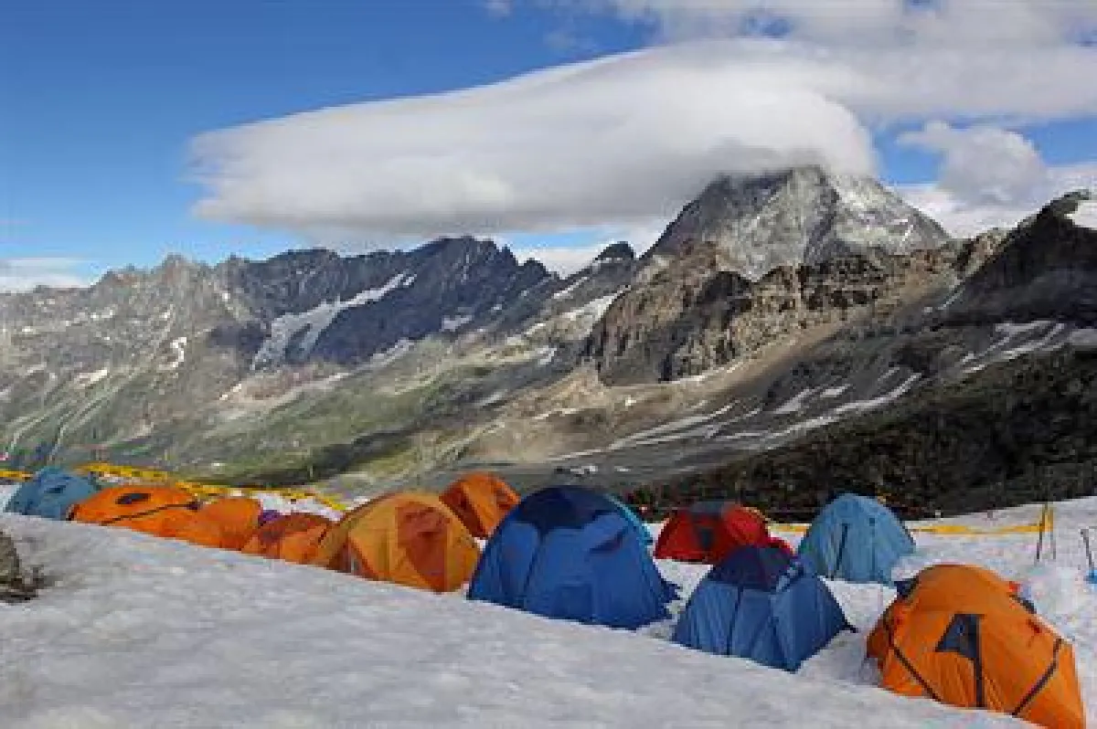 Zeltlager Outdoorfestival © Turismo Valle d'Aosta