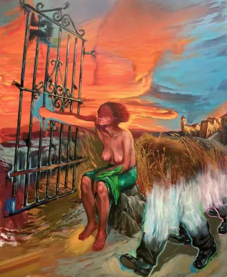 Bild: Zwischen Barock und Surrealismus – Juana González in der Galerie 100 Kubik