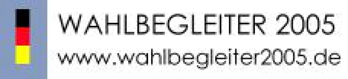 Logo www.Wahlbegleiter2005.de