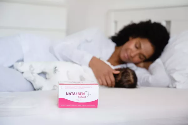 Bild: Natalben® Stillzeit: Neues Nahrungsergänzungsmittel für die Nährstoffergänzung der stillenden Mutter