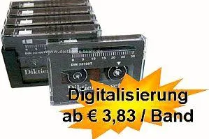 Bild: DictaTeam entwickelt Verfahren zur Integration analoger Diktatbänder in die modernen Diktatworkflows