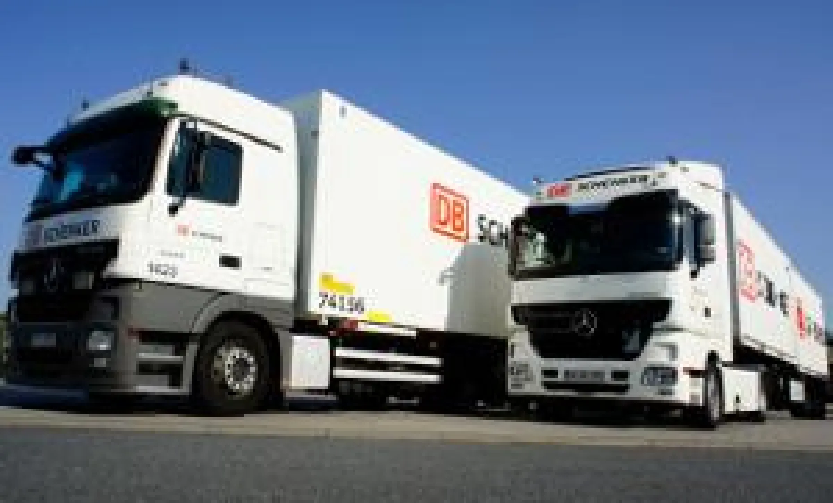 Dank TimeSlot Lkw um 33 Prozent schneller abgefertigt. (Foto: Deutsche Bahn AG)