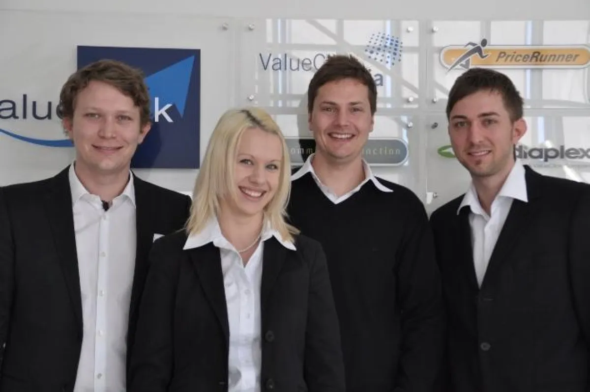 v.l.n.r.: Simon Frank, Corinna Rademacher, Alexander Unzicker, Fabian Gärtner