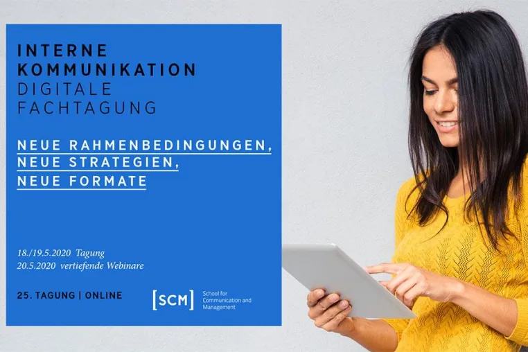 Online-Tagung Interne Kommunikation am 18./19. Mai 2020 Bild: Online-Tagung Interne Kommunikation am 18./19. Mai 2020