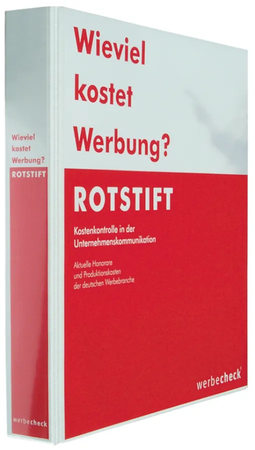 Der ROTSTIFT - unter www.WerbeCheck.de auch als Einzelkapitel zu beziehen