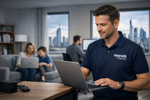 Bild: Technik wird komplexer: Warum viele Frankfurter Haushalte auf einen lokalen IT-Service setzen