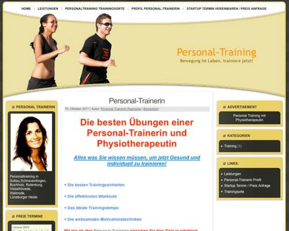 Personal-Trainer in Soltau, Schneverdingen, Buchholz, Walsrode, Rotenburg, Visselhövede