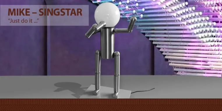 Bild: MIKE-Singstar – die LED Kugelleuchte im Rampenlicht