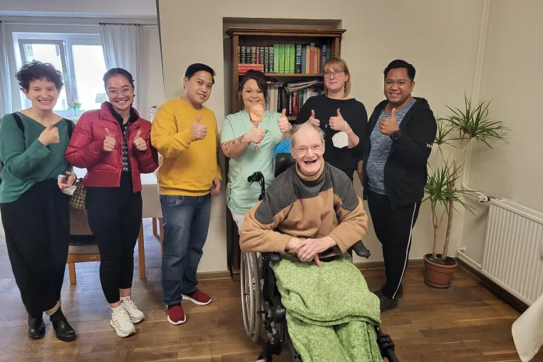Bild: Fern der Heimat:  Philippinische Fachkräfte treten Dienst in Boizenburg an