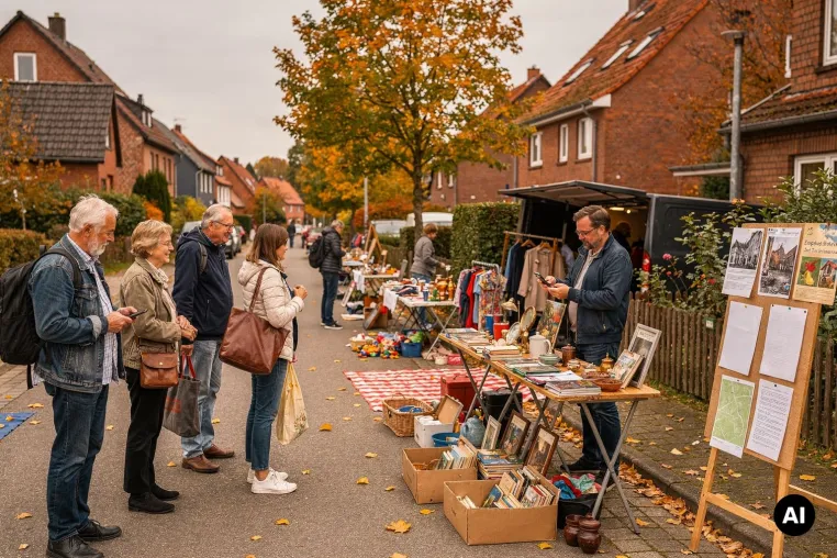 Elze geht andere Wege: Stadtflohmarkt ohne Facebook und WhatsApp Bild: Elze geht andere Wege: Stadtflohmarkt ohne Facebook und WhatsApp