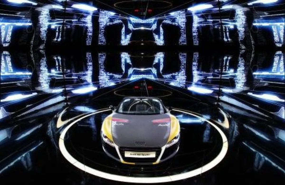 AUDI R8 Spyder Matrix (Public Event, China)