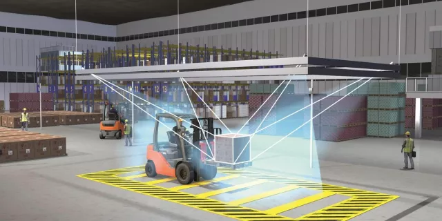 Bild: Dallmeier stellt videobasiertes System zur „on-the-fly“ Volumenvermessung für die Logistik vor