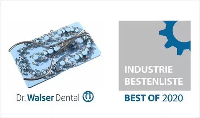 Bild: Industriepreis 2020: Auszeichnung "Best of 2020" für die Zahn-Matrizen der Dr. Walser Dental