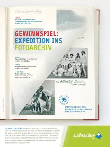 Sport Schuster feiert mit Zeichen & Wunder 95-jähriges Jubiläum Bild: Sport Schuster feiert mit Zeichen & Wunder 95-jähriges Jubiläum