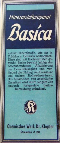 Bild: 80 Jahre Basica - Die Geschichte eines Deutschen Markenprodukts