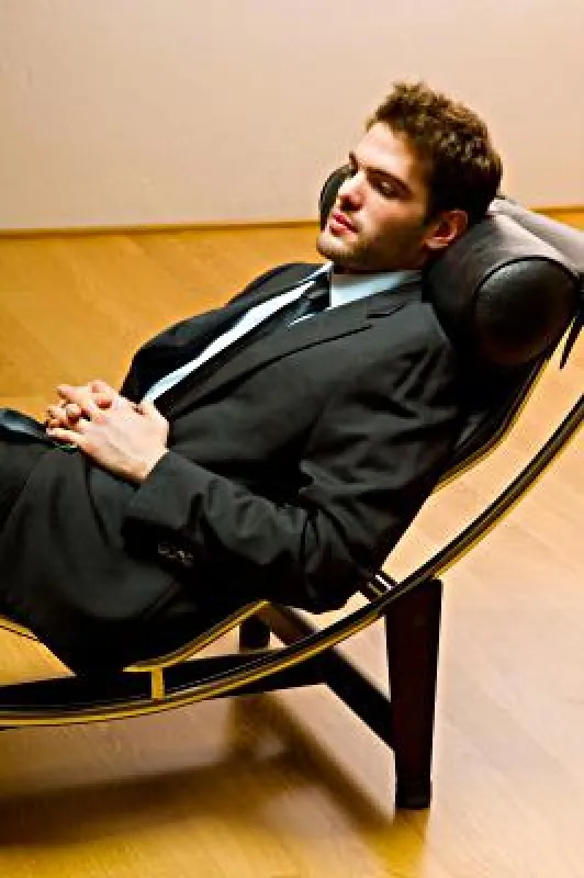 Man Lying On Chaise Longue: Image courtesy of Ambro / FreeDigitalPhotos.net