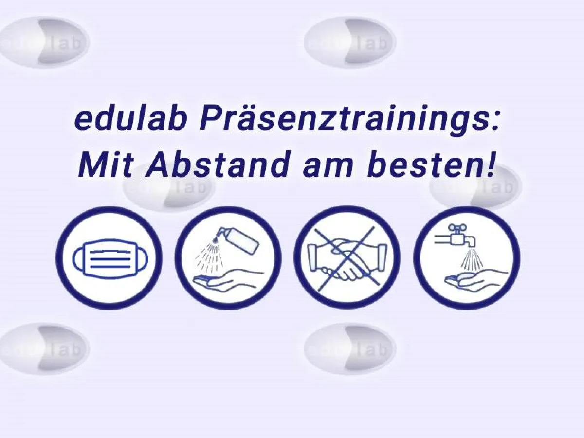 edulab Präsenz-Seminare - mit Abstand am besten