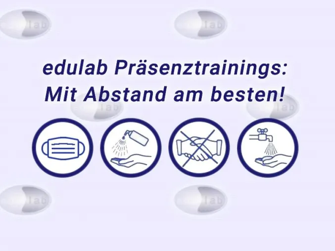 Bild: edulab Präsenz-Seminare – mit Abstand am besten