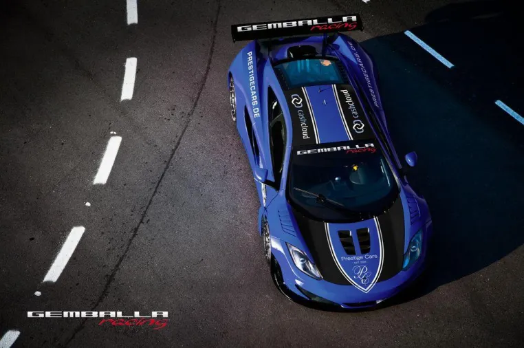 Bild: „Gemballa racing“ geht 2012 mit zwei McLaren MP4-12C GT3 an den Start