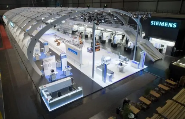 Bild: 3.300 qm Siemens - Highlight auf der Hannover Messe 2008