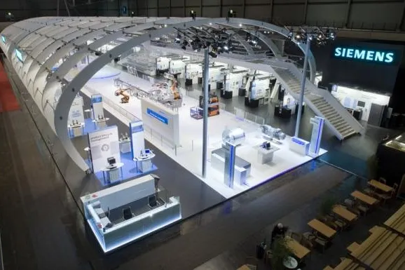 Bild: 3.300 qm Siemens - Highlight auf der Hannover Messe 2008
