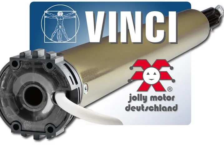 Bild: Neuer elektronischer Rollladenmotor mit vollautomatischer Endlageneinstellung