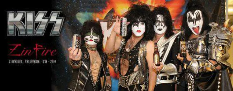 KISS - Wein und Bier endlich in Deutschland erhältlich Bild: KISS - Wein und Bier endlich in Deutschland erhältlich