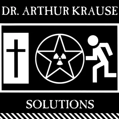 Bild: Dr. Arthur Krause from Sweden with the album "Solutions"