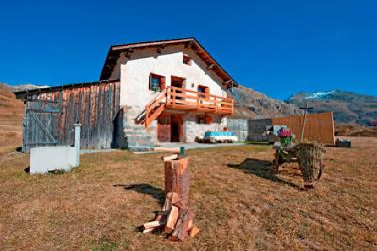 Aussenansicht Alphütte