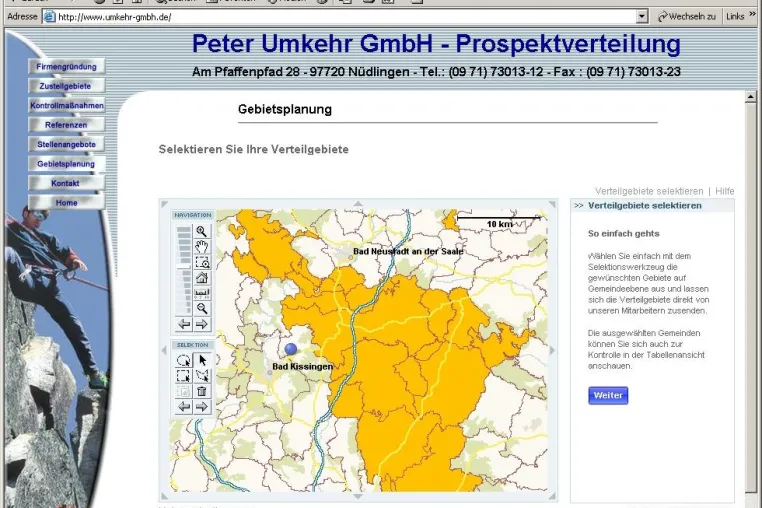 Bild: Der Kunde plant selbst! Innovation im geographischen Anfragemanagement für Haushaltwerbung und Prospektverteilung