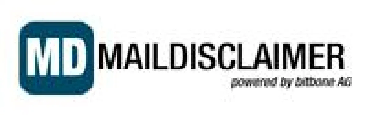 Maildisclaimer App der bitbone AG