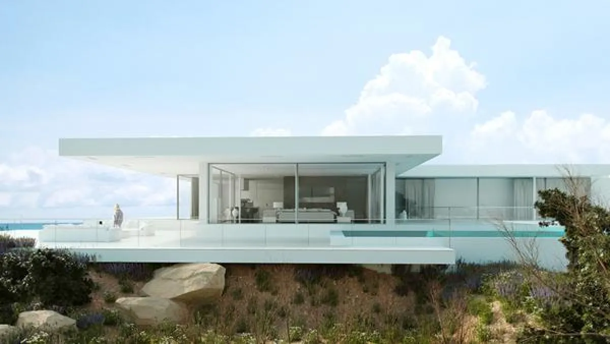 Villa 3D Visualisierung