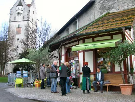 Bild: "Grüner Turm – Café und Feine Kost" des Liebenauer Landlebens