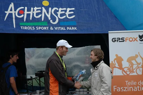 Bild: Dantotec stärkt seine Kooperation mit GPS FOX im Rahmen des 9. Achenseelaufs 2008