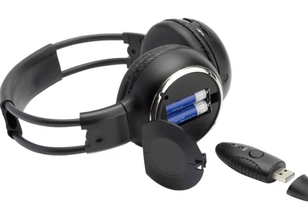 Neuer Stereo-Kopfhörer für kabellosen Musikgenuss und Internet-Telefon Bild: Neuer Stereo-Kopfhörer für kabellosen Musikgenuss und Internet-Telefon