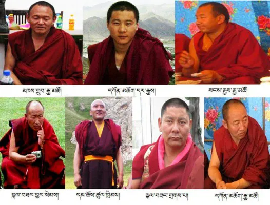 Bild: Sechs tibetische Mönche des Klosters Bongthak verurteilt, Urteil gegen Khedrup Gyatso ausgesetzt